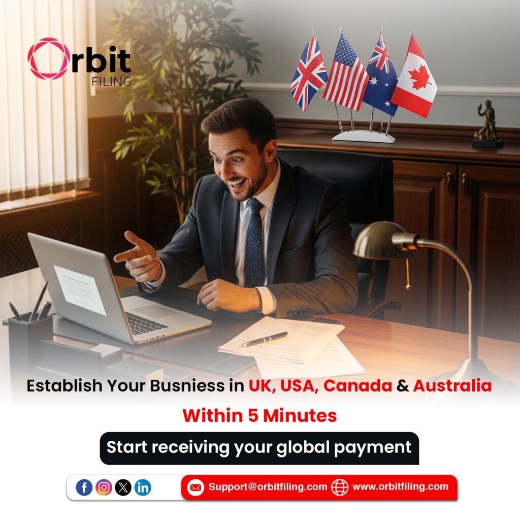 Orbit Filing | Expert Company Formation Services: USA LLC, UK LTD, Australia PTY, Canada Corporation & More